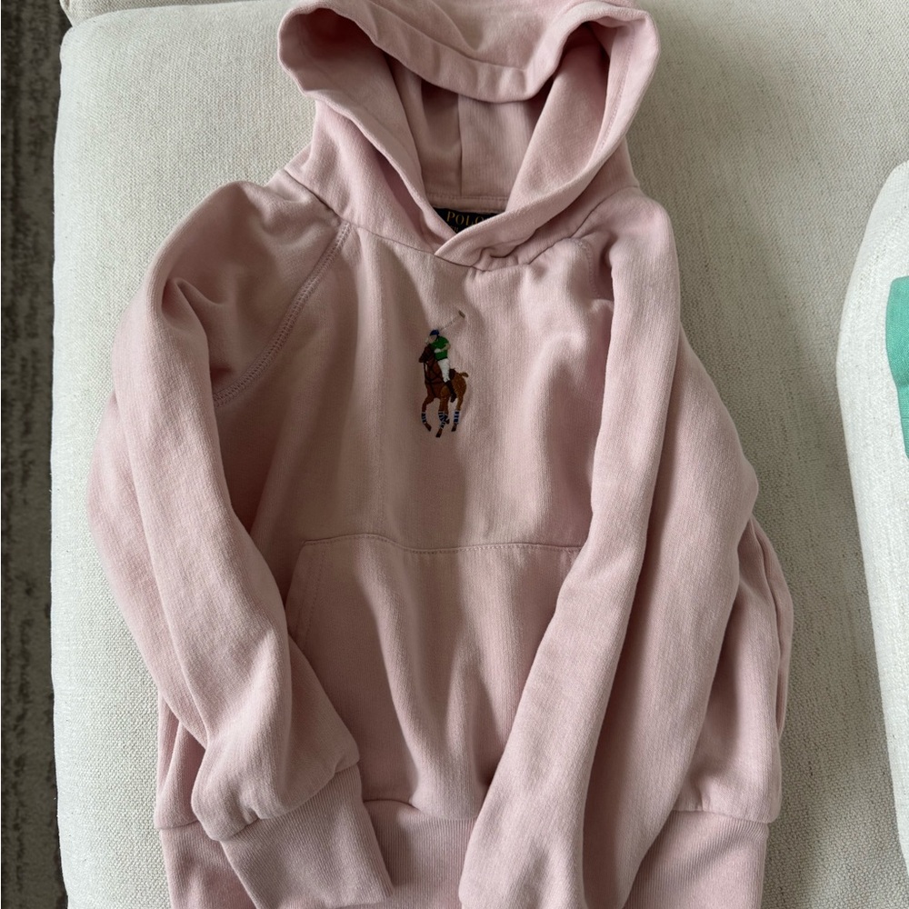 Polo by Ralph Lauren Light Pink Hoodie